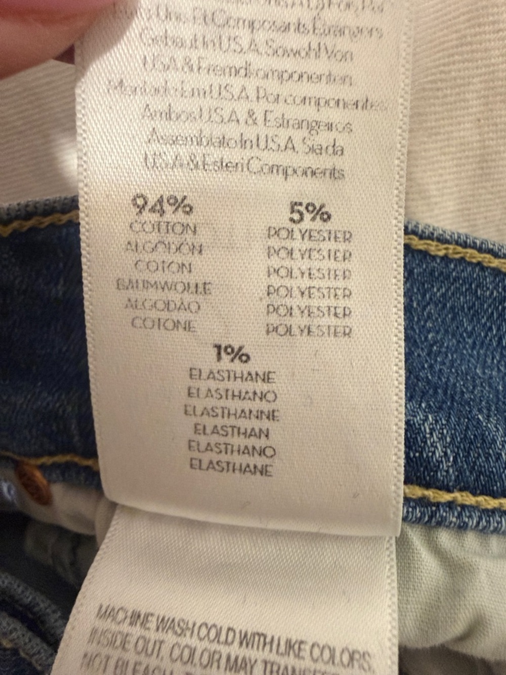 MOTHER The Mid-Rise Dazzler Crop Fray Jeans Blowing Kisses Womens Size 27 - Picture 15 of 15